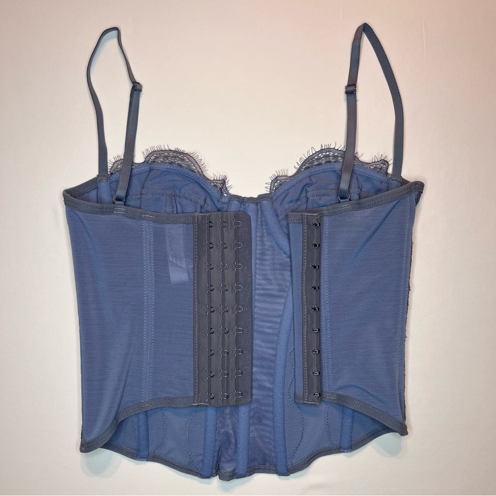 Urban Outfitters Out From Under Modern Love Corset Top Fairy Lace Womens Sz. S - Picture 5 of 13